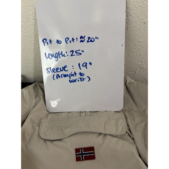 NAPAPIJRI - Women's Rainforest Winter Pocket Pullover jacket Anorak Size Small - Picture 14 of 14